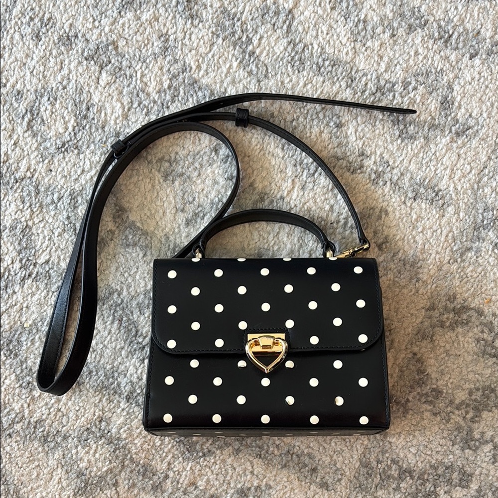 Kate Spade Polka Dot Black Handbag